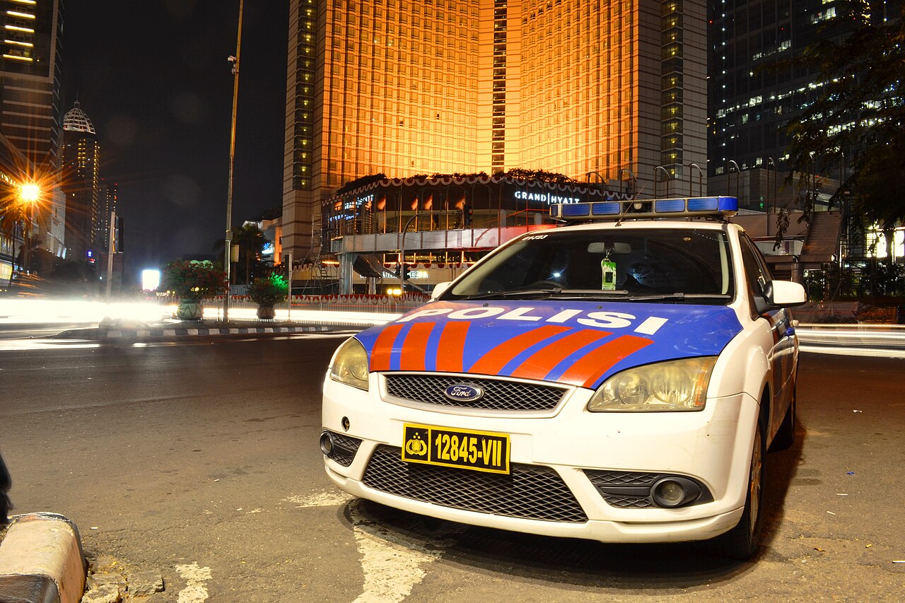 Illustration: Indonesian National Police patrol car in Jakarta. Photo: Muhammad Rasyid Prabowo/Wikimedia Commons (CC BY-SA 2.0)
